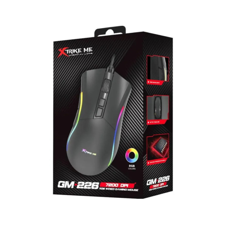 Souris Gaming XTRIKE ME GM-226 - Noir