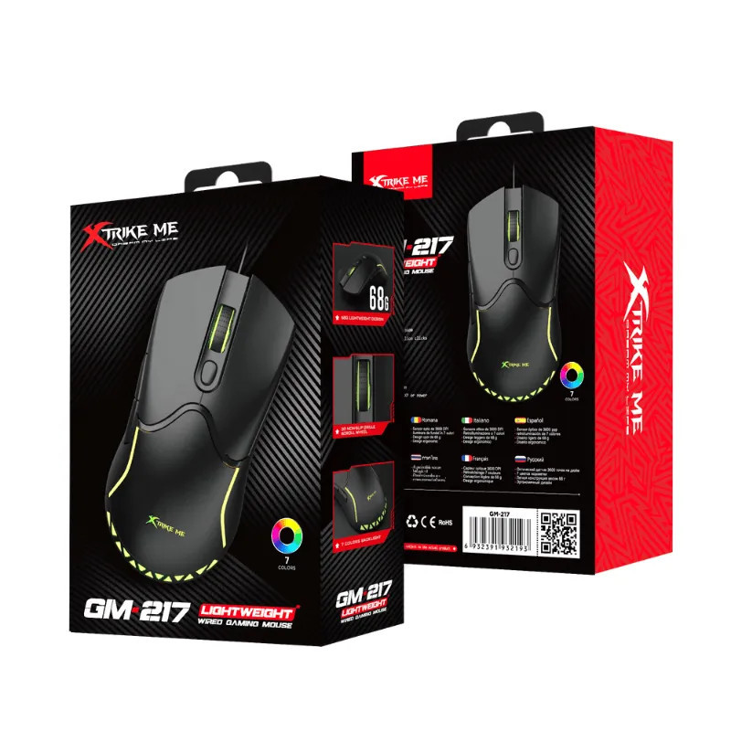 Souris Gaming XTRIKE ME GM-217 - Noir