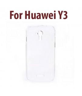 Etui en Silicone pour Huawei Y3/Y336 / Transparent