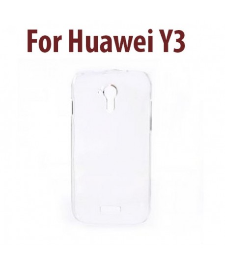 Etui en Silicone pour Huawei Y3/Y336 / Transparent