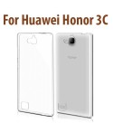Huawei Honor 3C - Etui en Silicone Transparent