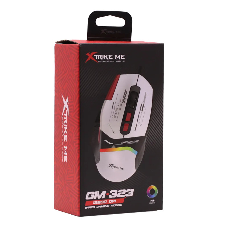 Souris Gaming XTRIKE ME GM-323 1K - Blanc