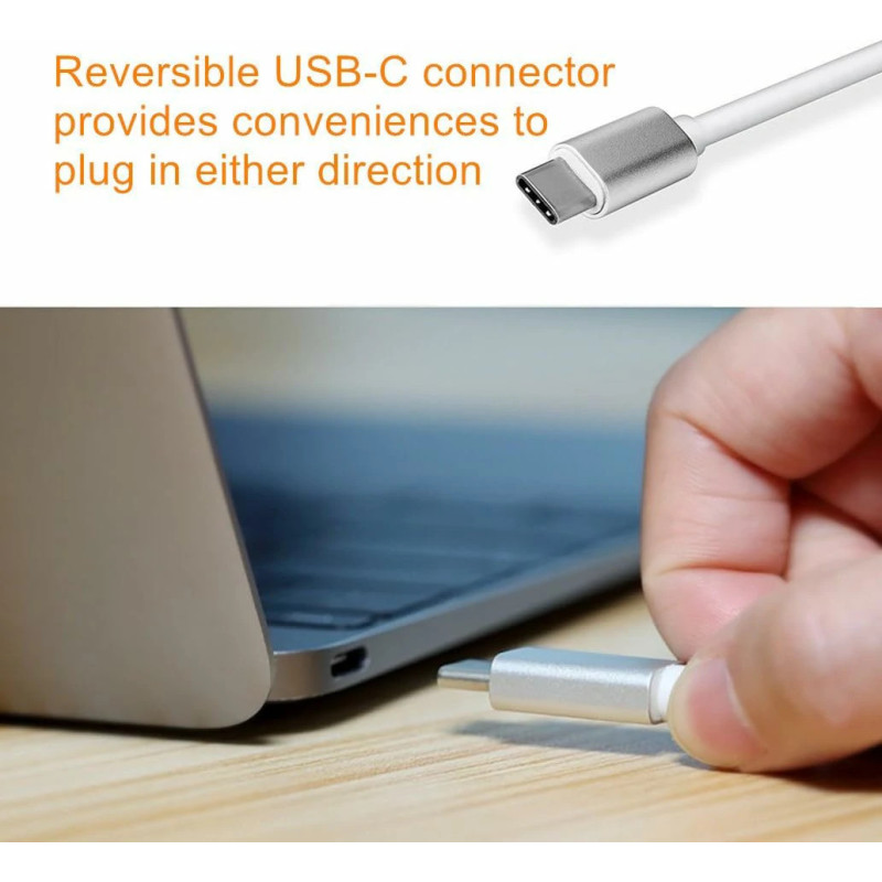Adaptateur Type-C vers Ports 1x USB 3.0 / 1x VGA / 1x USB-C ARKTEK