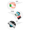 Mini Lecteur Carte Mémoire Micro SD USB 2.0 - Rouge