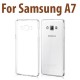 Etui en Silicone pour Samsung Galaxy A7 / Transparent