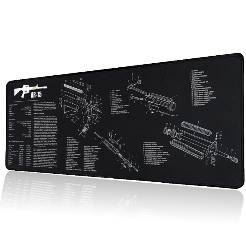 Tapis de Souris XXL 900x400mm AR-15