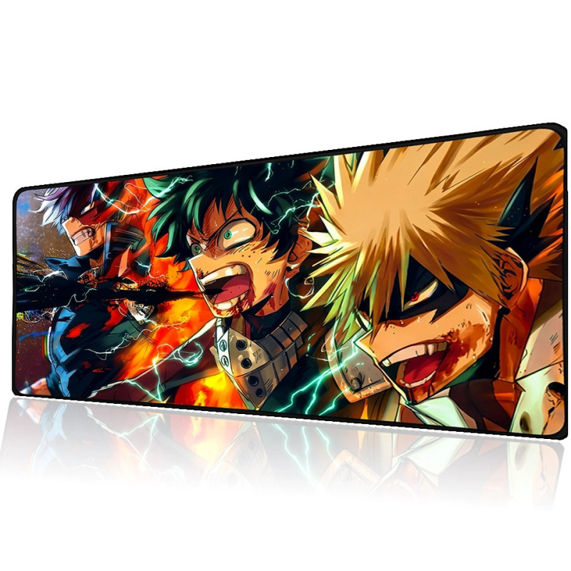Tapis de Souris XXL 900x400mm MY HERO ACADEMIA - Trio Battle Edition