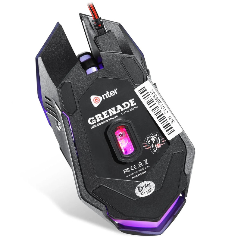 Souris Gaming ENTER GRENADE - Noir