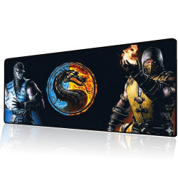 Tapis de Souris XXL 900x400mm MORTAL KOMBAT - Scorpion VS Sub-Zero Edition