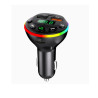 Transmetteur FM Bluetooth RGB - Charge Type C 3.1A HM135