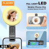 Mini RING LIGHT LED Blanc PLOKAMA U20