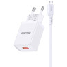 Chargeur Micro USB 5A 25W KAKUSIGA KSC-1643 Avec Cable - Blanc