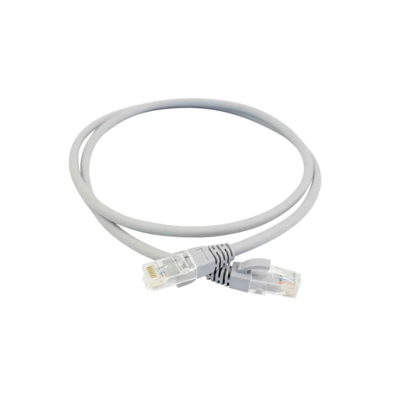 Cable Réseau UTP CAT 5E RJ45 1M - Gris