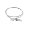 Cable Réseau UTP CAT 5E RJ45 1M - Gris