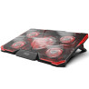 Refroidisseur INCA INC-611GMS 17" - Noir Rouge