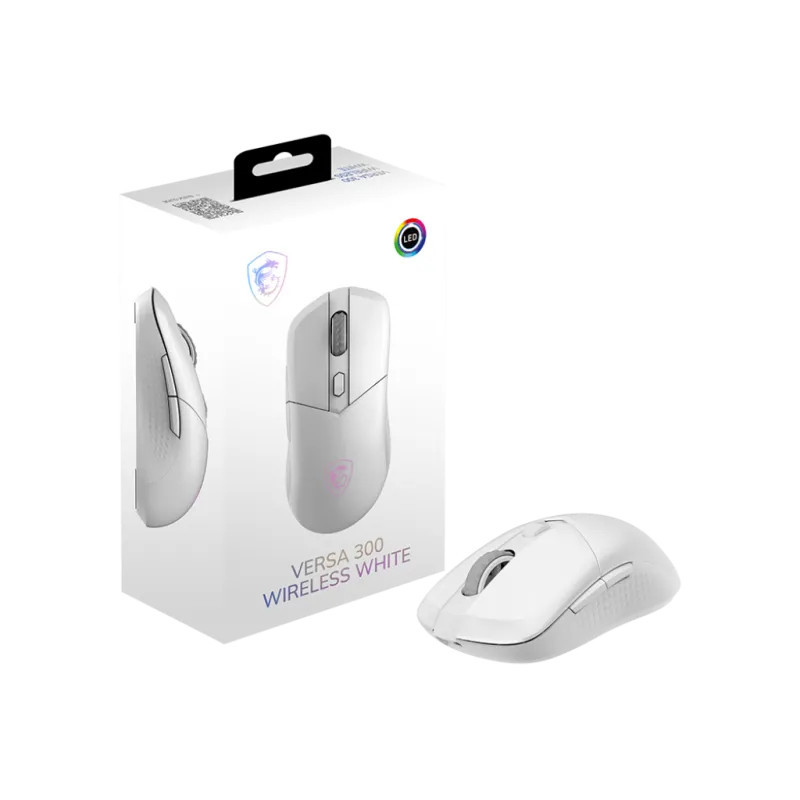 Souris sans Fil / Bluetooth MSI VERSA 300 - Blanc