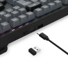 Clavier sans Fil / Bluetooth REDRAGON CRUX PRO K518RGB-PRO - Noir
