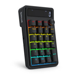Clavier NumPad Mécanique sans Fil REDRAGON COVE K733 RGB - Noir