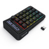 Clavier NumPad Mécanique sans Fil REDRAGON COVE K733 RGB - Noir