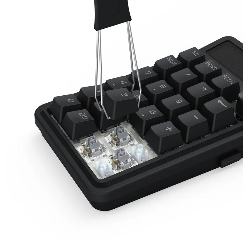 Clavier NumPad Mécanique sans Fil REDRAGON COVE K733 RGB - Noir