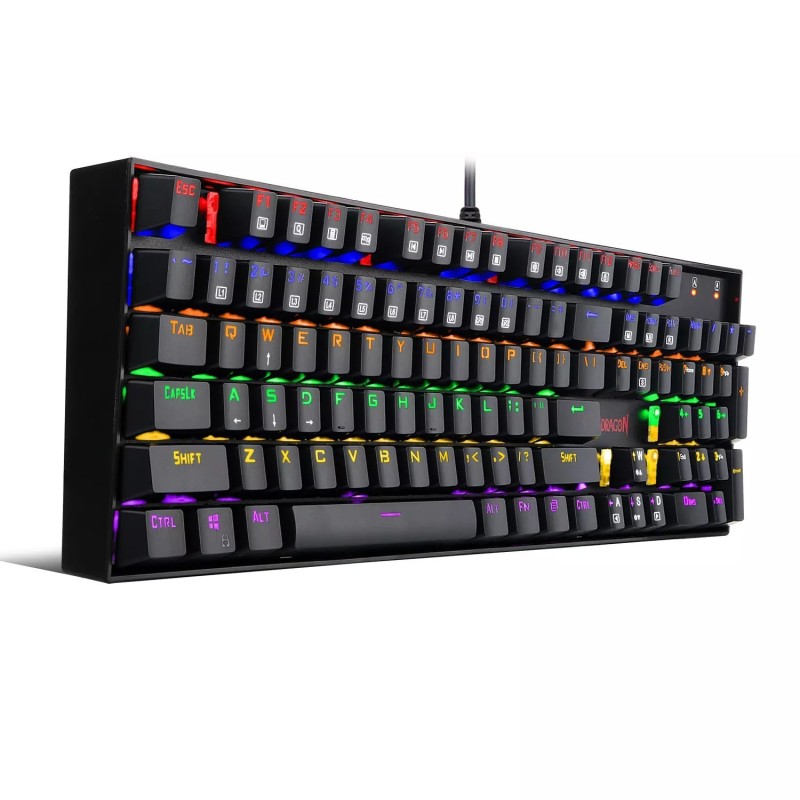 Clavier Gaming Mécanique REDRAGON MITRA K551 RGB - Noir - Red Switch
