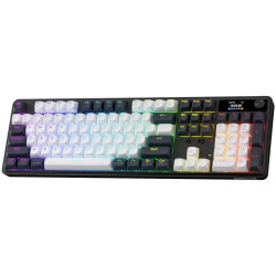 Clavier sans Fil / Bluetooth REDRAGON WYVERN LCD PRO K761 RGB - Blanc Noir