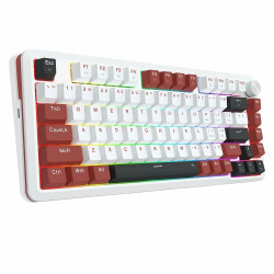 Clavier REDRAGON STORMHUNTER K721 RGB - Blanc Rouge Noir