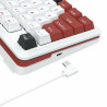 Clavier sans Fil / Bluetooth REDRAGON STORMHUNTER K721 RGB - Blanc Rouge Noir