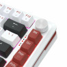 Clavier sans Fil / Bluetooth REDRAGON STORMHUNTER K721 RGB - Blanc Rouge Noir