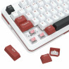 Clavier sans Fil / Bluetooth REDRAGON STORMHUNTER K721 RGB - Blanc Rouge Noir
