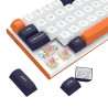 Clavier Mécanique REDRAGON FIDD RGB K683 - Blanc Noir Orangé