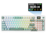 Clavier sans Fil / Bluetooth REDRAGON GALATIN PRO K719 - Blanc Vert