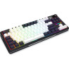 Clavier sans Fil / Bluetooth REDRAGON WILDSLASH LCD PRO K746 RGB - Blanc Noir