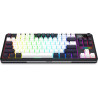 Clavier sans Fil / Bluetooth REDRAGON WILDSLASH LCD PRO K746 RGB - Blanc Noir