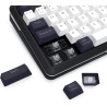Clavier sans Fil / Bluetooth REDRAGON WILDSLASH LCD PRO K746 RGB - Blanc Noir