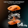 Souris REDRAGON K1NG ULTRA M916-ULT - Orange Noir