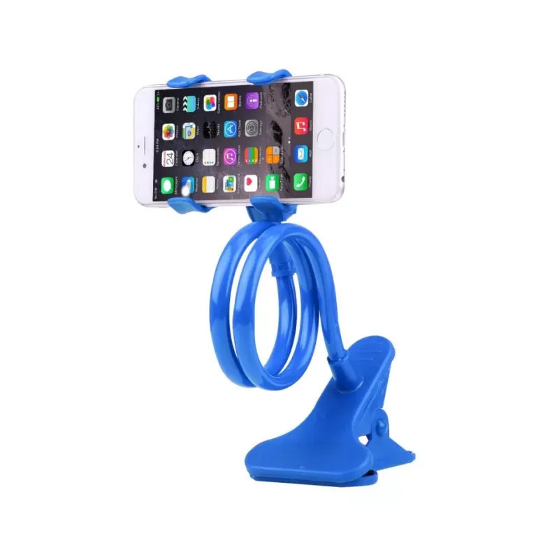 Support Universel Flexible Bracket 360° pour Smartphone - Bleu