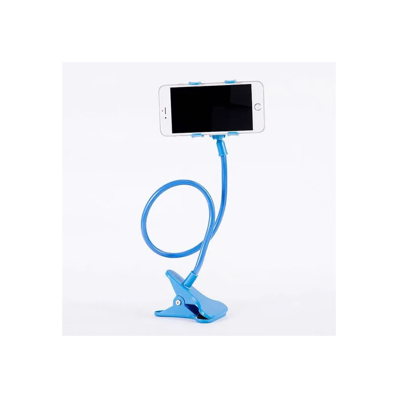 Support Universel Flexible Bracket 360° pour Smartphone - Bleu