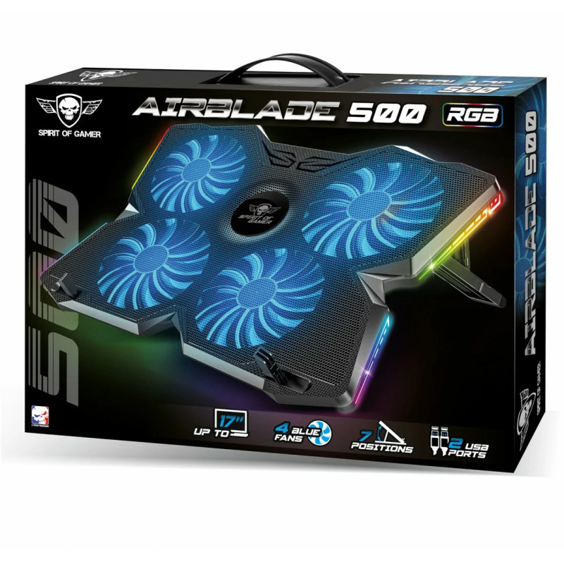 Refroidisseur SPIRIT OF GAMER Airblade 500 RGB - Noir