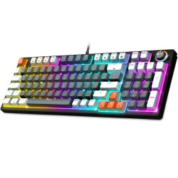Clavier Mécanique SPIRIT OF GAMER XPERT K350 - Gris - Brown Switch