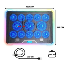 Refroidisseur SPIRIT OF GAMER Airblade 1300 RGB - Noir