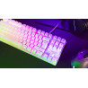 Clavier Gaming G-LAB KEYZ CAESIUM TKL - Blanc