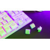 Clavier Gaming G-LAB KEYZ CAESIUM TKL - Blanc