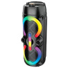 Haut Parleur Bluetooth SING-E ZQS-4292 RGB avec Microphone - Noir