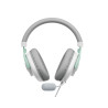 Casque Gaming USB 7.1 HAVIT H2230E - Blanc et Cyan