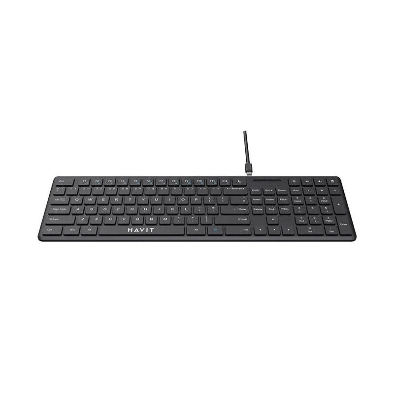 Clavier HAVIT KB271 ULTRA SLIM - Noir