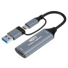 Carte de Capture Vidéo HDMI Vers USB-C et USB-A 3.0