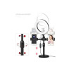 Ring Light 6" avec Trépied et Double Support Smartphone