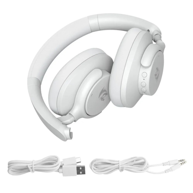 Casque Gaming REDRAGON VIBECORE H610 - Blanc
