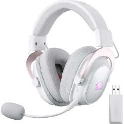 Casque Gaming REDRAGON ZEUS PRO H510 Wireless 7.1 Bluetooth - Blanc